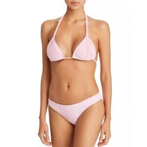 NEW PILY Q riviera bikini bottom in pink